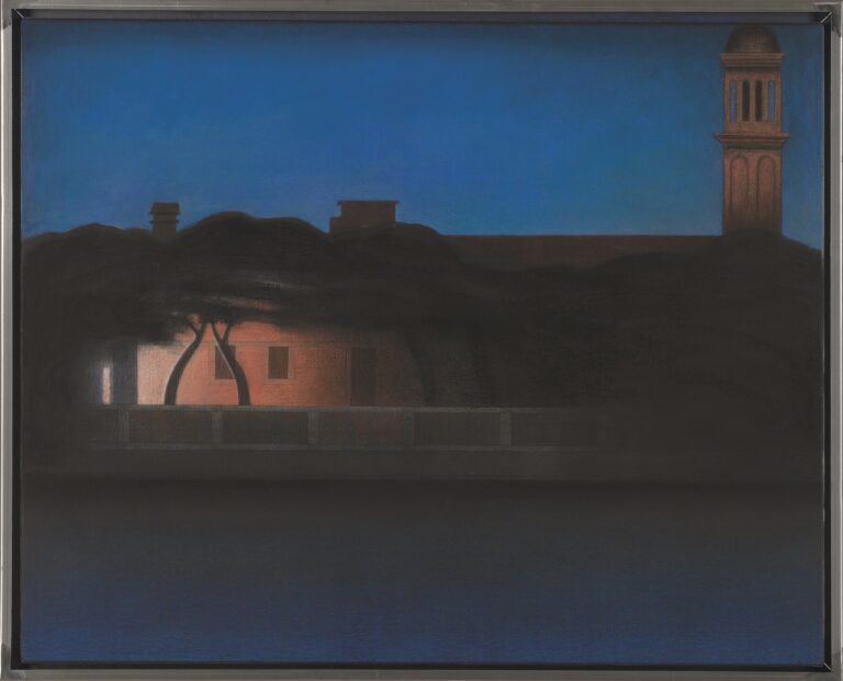<span>4 Eduard Angeli</span>
<span><br>Das Kloster 2024</br>Pastell und Kohle auf Leinwand; 80 x 100 cm<br>Euro 13.000 </br></span>