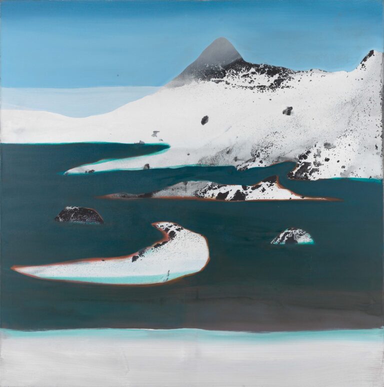 <span>21 Nico Dellamartina</span>
<span><br>Glacial Remains 2021</br>Öl nd Acryl auf Leinwand; 130 x 130 cm<br>Euro 1.600 </br></span>