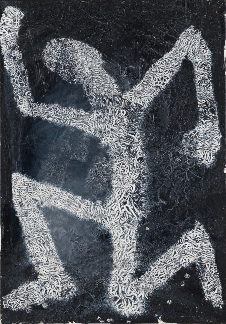 <span>26 Christian Eisenberger</span>
<span><br>O.T. (Korallenmensch) 2024</br>Acryl auf Leinwand; 100 x 70 cm<br>Euro 3.000 </br></span>
