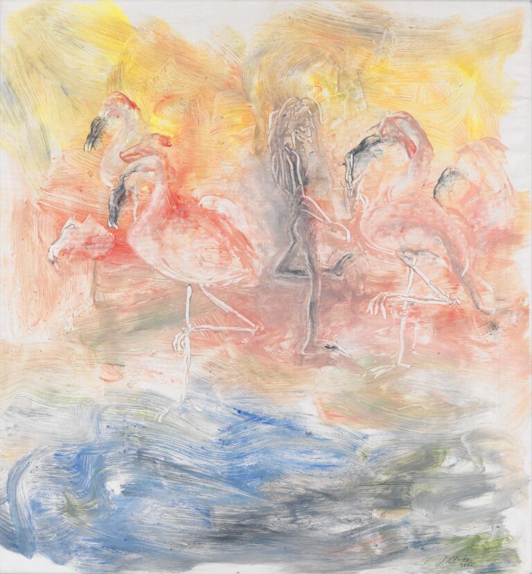<span>66 Erwin Jerusalem</span>
<span><br>Evolution 2025</br>Mischtechnik auf Leinwand; 84 x 78 cm<br>Euro 900 </br></span>
