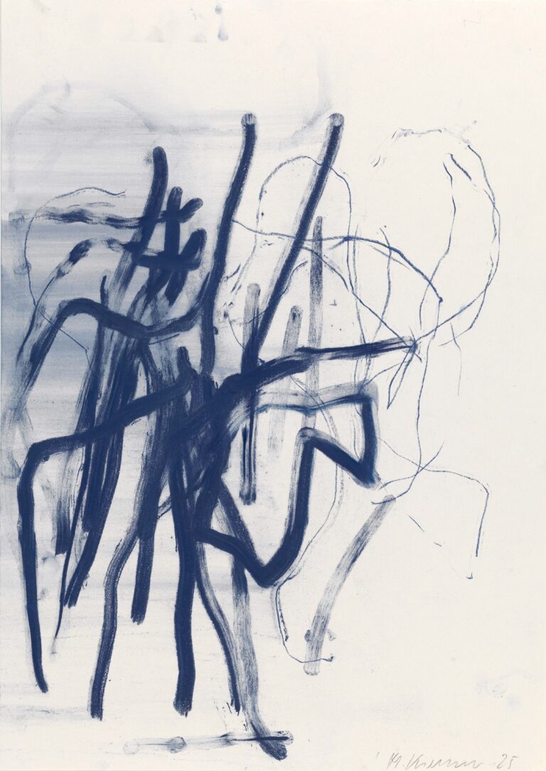 <span>76 Michael Kienzer</span>
<span><br>O.T. 2025</br>Pastellkreide auf Papier; 64 x 46 cm<br>Euro 1.000 </br>Rahmen: Euro 420,-
</span>
