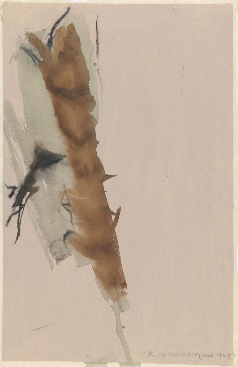 <span>87 Peter Krawagna</span>
<span><br>Palmstamm 2012</br>Öl auf Papier; 32 x 48 cm<br>Euro 2.000 </br> Rahmen: Euro 490,-
</span>
