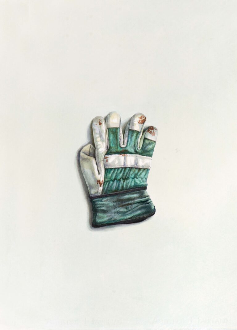 <span>90 Alina Kunitsyna</span>
<span><br>Handschuh 2 2025</br>Tusche auf Papier; 76 x 56 cm<br>Euro 3.500 </br>Rahmen: Euro 490,-
</span>

