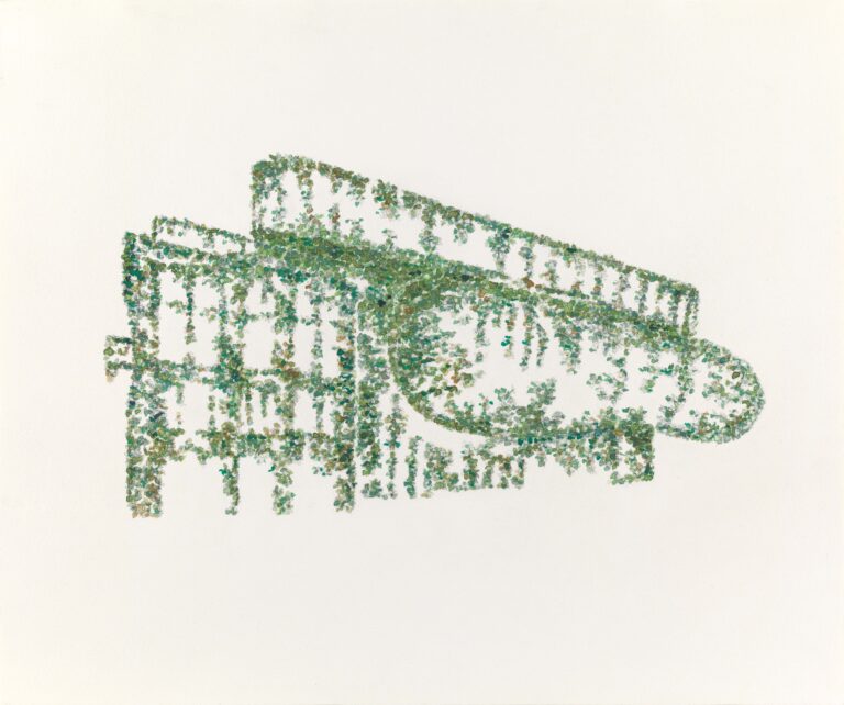 <span>91 Marianne Lang</span>
<span><br>Haus im Grünen 2021</br>Mischtechnik auf Papier; 50 x 60 cm<br>Euro 1.300 </br>Rahmen: Euro 440,-
</span>
