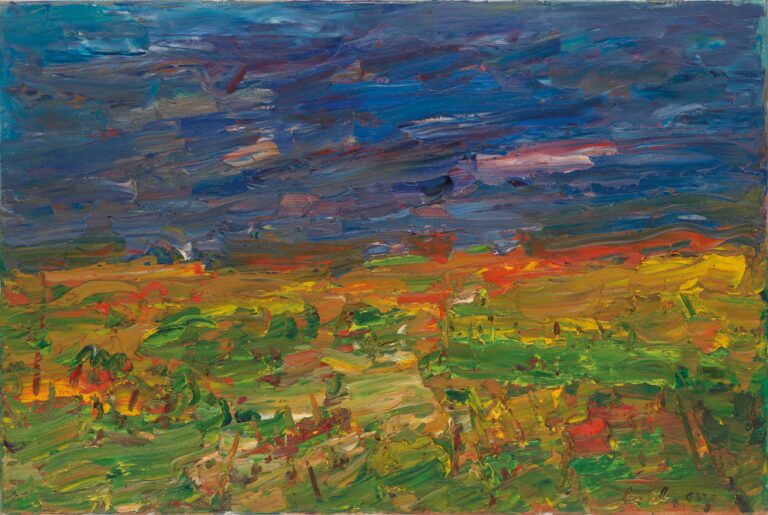 <span>93 Viktor Lederer</span>
<span><br>O.T. WV 281 2007</br>Öl auf Leinwand; 105 x 70 cm<br>Euro 3.000 </br></span>
