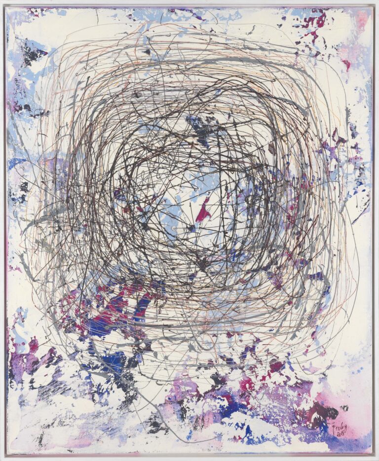 <span>127 Drago Prelog</span>
<span><br>Quadrat im Hochformat 2015</br>Acryl auf Leinwand; 110 x 90 cm<br>Euro 6.500 </br></span>
