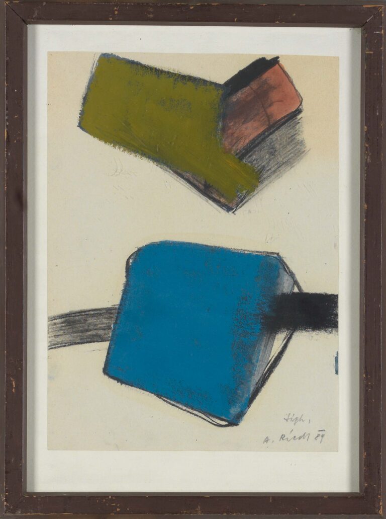 <span>137 Alois Riedl</span>
<span><br>O.T. 1989</br>Acryl und Pastellkreide auf Papier, Künstlerrahmung; 42 x 32 cm<br>Euro 1.500 </br></span>
