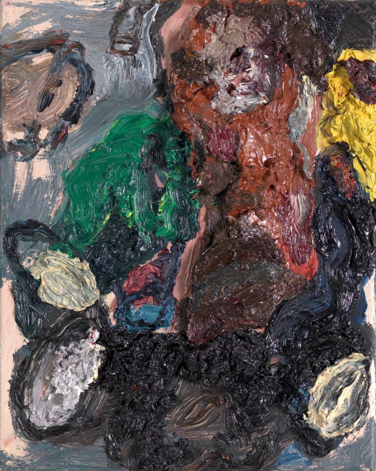 <span>154 Olga Shcheblykina</span>
<span><br>Sticks  2024</br>Öl auf Leinwand; 30 x 24 cm<br>Euro 600 </br></span>
