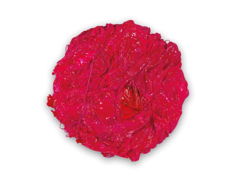 <span>179 Clemens Wolf</span>
<span><br>parachute object neonpink 3 2024</br>Reservefallschirm, Epoxyharz; Ca. 80 cm Durchmesser<br>Euro 3.000 </br></span>
