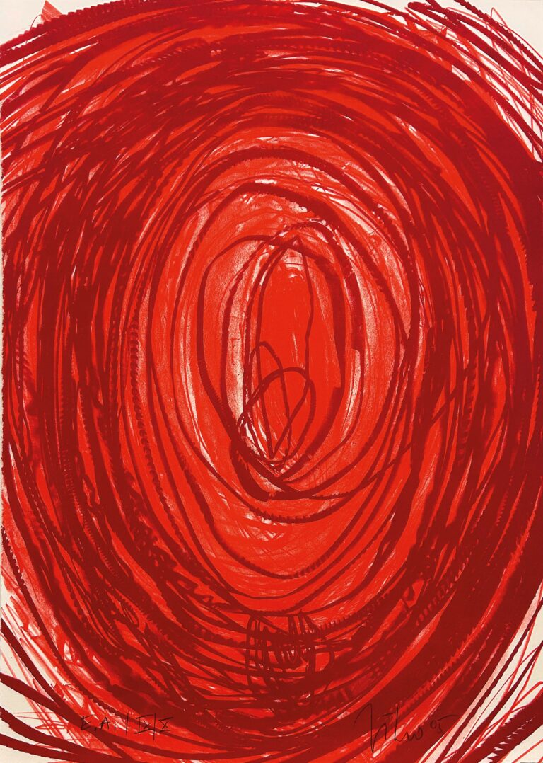 <span>182 Otto Zitko</span>
<span><br>O.T. 2005</br>Lithographie EA/I/X; 75 x 56 cm<br>Euro 1.000 </br>Rahmen: Euro 490,-</span>
