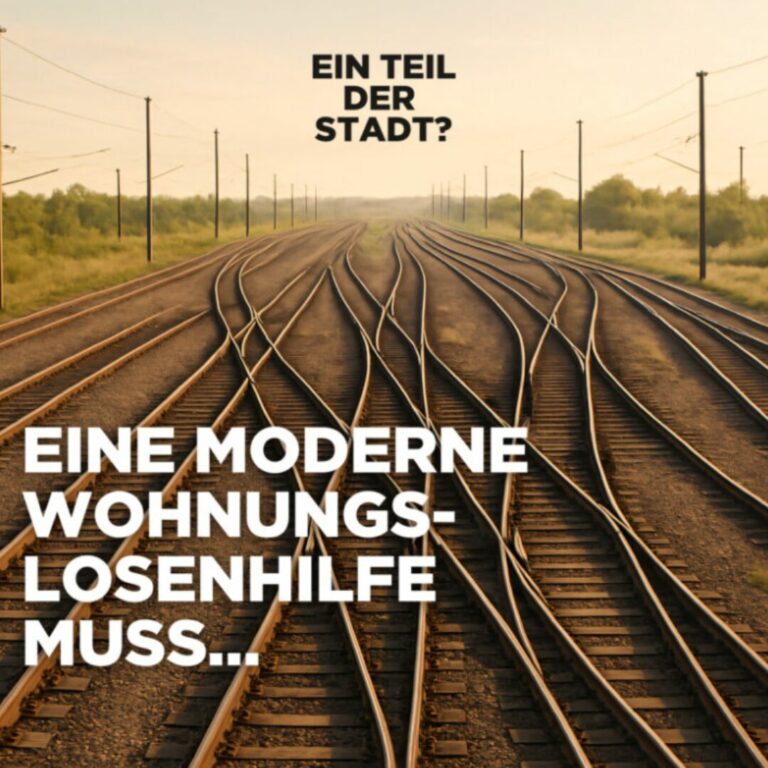 Moderne Wohnungslosenhilfe muss